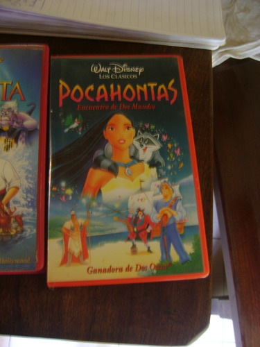 Vhs Disney Originales En Castellano  Pocahontas