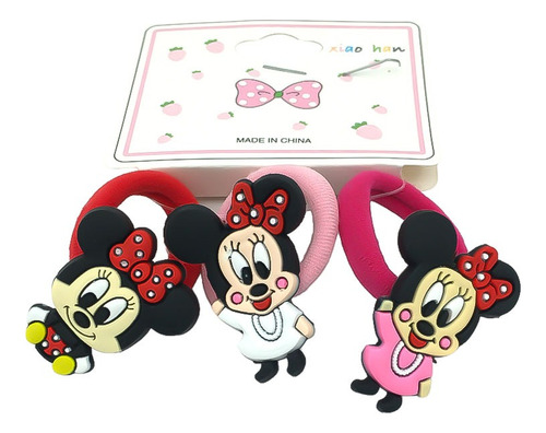 3 Packs X3 Uni Colitas Personal Surtido De Minnie  C:7870