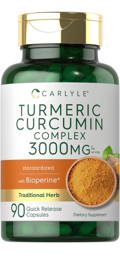 Suplemento Tumerico De 3000mg