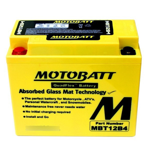 Bateria Motobatt Mbt12b4: Yamaha, Ducati, Triumph-fz6-r6