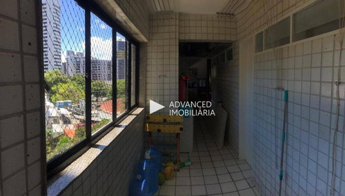 Imagem 19 de 25 de Apartamento Com 4 Dormitórios À Venda, 267 M² Por R$ 1.300.000 - Graças - Recife/pe - Ap0262