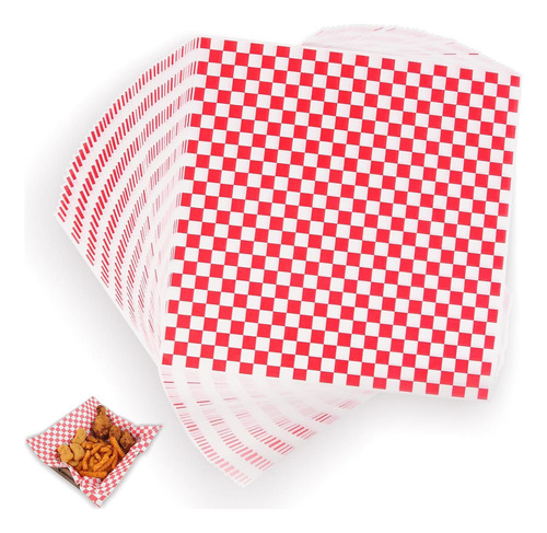 100 Hojas Papel Cera Vacnkoy 30.48x30.48 Cm Resistente Grasa