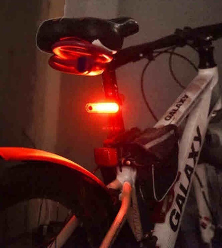 Luz Trasera Led Para Bicicleta, Recargable Usb, Impermeable.