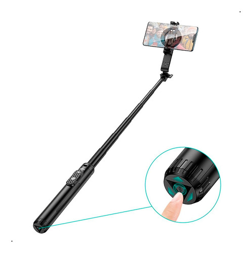 Trípode Soporte Selfie Stick Hoco K25 Bluetooth Magnetico