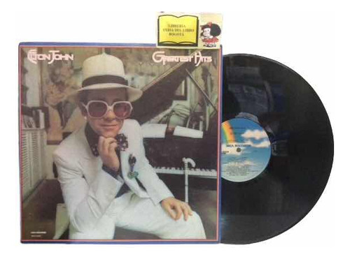 Lp - Acetato - Elton John - Greatest Hits - Pop - Mca - 1974