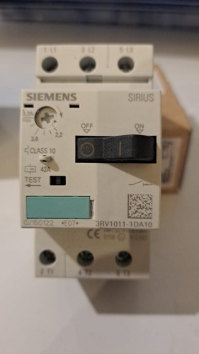 Guardamotor  1,8-2,5a 100ka Siemens