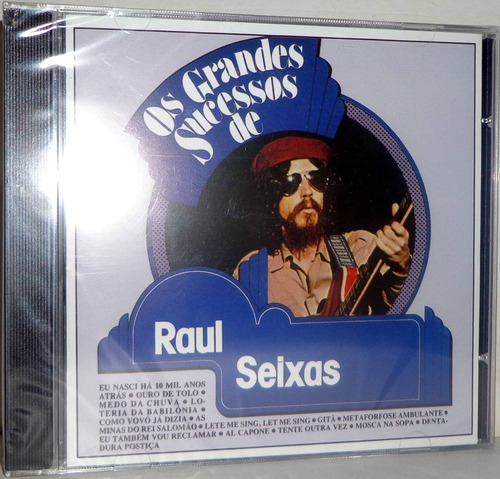 Cd Os Grandes Sucessos De Raul Seixas- Rock 'n' Roll / Novo