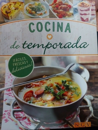 cocina de temporada, de Ngv. Editorial Ngv, tapa dura en español