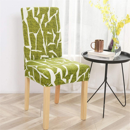 Funda Para Cubrir Silla Con Diseño Elegante Verde Color Verde Musgo