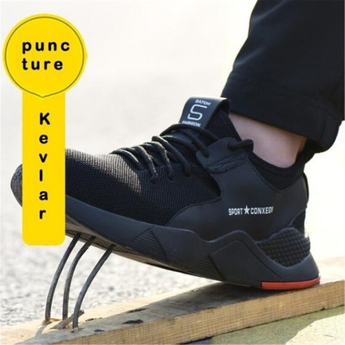Zapatos De Seguridad De Fibra De Kevlar Sport Guyisa