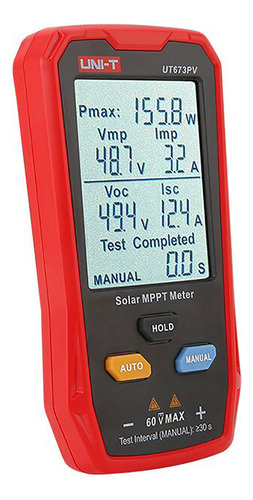 Medidor Uni-t Ut673pv Solor Mppt De Máxima Potencia Fotovolt