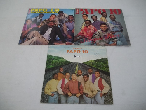 Lp Vinil - Grupo Papo 10 - 3 Discos