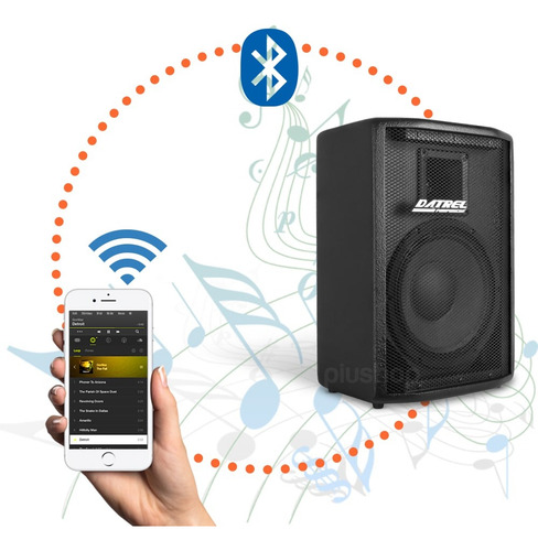 Kit Caixa De Som Ativa Passiva 10 400 W Microfone Brinde P10
