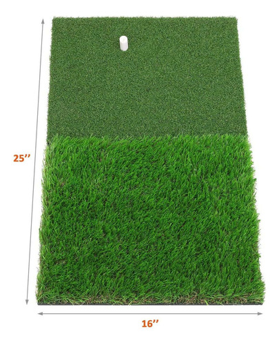 Skylife Tri-turf / Dual-turf Golf Golpear Mat, Conducción Ch