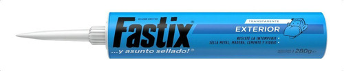 Fastix Cartucho Exterior 280g Metal Policarbonato Madera Color Transparente