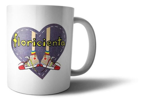 Taza De Cerámica - Floricienta