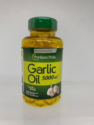 Garlic Oil 5000mg - 250 Uds Puritan's Pride