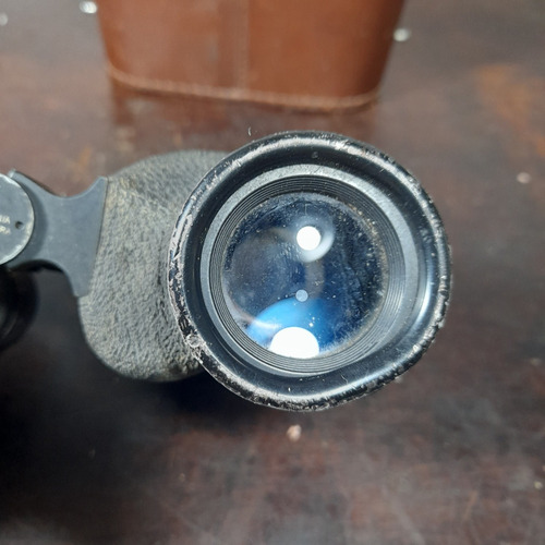 Imagem 7 de 10 de Binóculo Antigo Dfv Pioneiro 6x30 Metal, Com Case. Ler