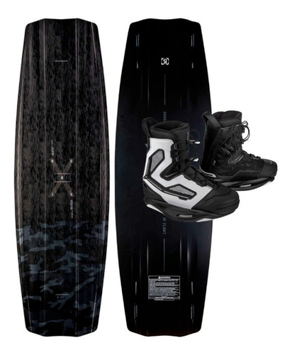 Combo De Wakeboard Ronix One Timebomb C/ Ronix One White