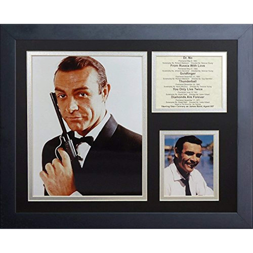 Legends Never Die  James Bond Sean Connery Foto Enmarcada Co
