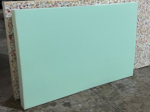 Espuma D21 190x150x2cm Lamina Entera, Acolchado-relleno Verde