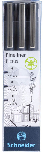 Rotuladores Schneider Pictus Fineliner (anchos Trazo 0,3 Mm,