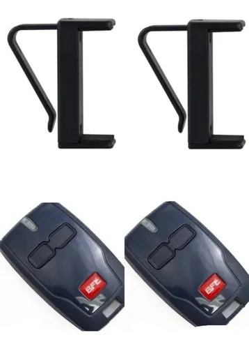 Pack 2 Controles Bft + 2 Soporte Para Vehículo Instla Visera