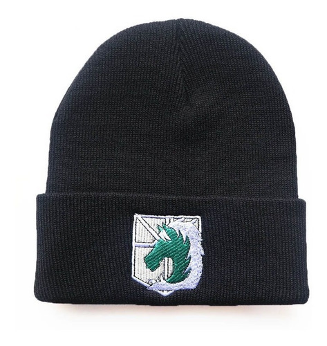 Gorro Beanie Attack On Titan Militar Color A Elegir Unitalla