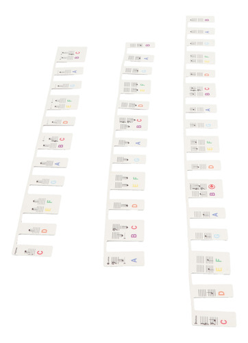 Etiquetas Adhesivas Extraíbles Para Teclado De Piano, 88 Tec