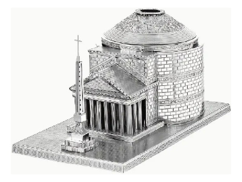Panteón Romano Rompecabezas Metálico 3d 