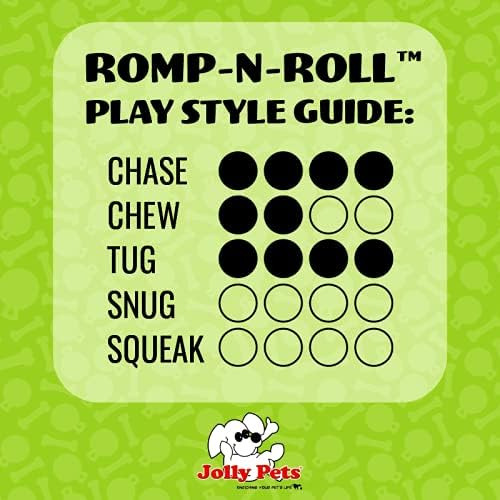Jolly Pets Romp-n-roll Cuerda Y Pelota De Juguete Para Perro