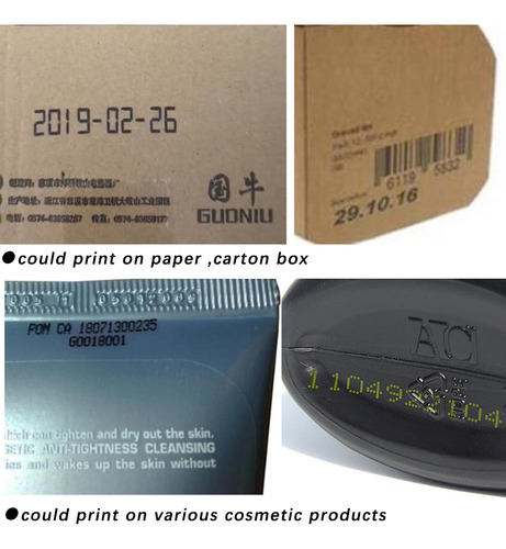 Código De Barras De Impresora De Inyección De Tinta Térmica