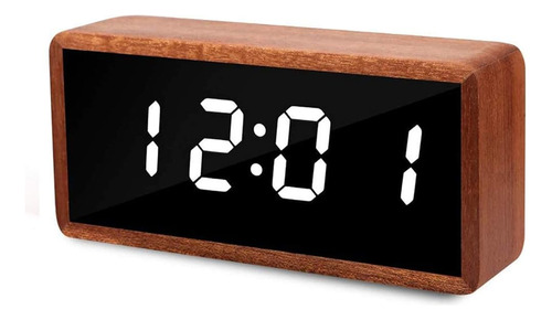 Reloj Despertador Digital, Reloj De Escritorio Moderno De Ma