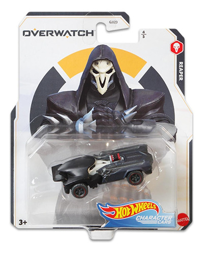 Hot Wheels Carrinho Overwatch Reaper - Mattel Gjj23