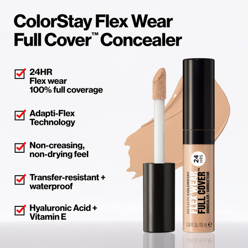 Corretivo Revlon Colorstay Flex Wear 050 Medium Deep 10ml