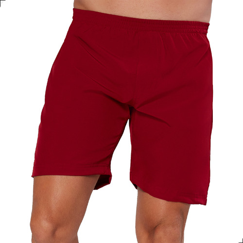 Short Masculino Elástico Liso Estilo Mauricinho Homen