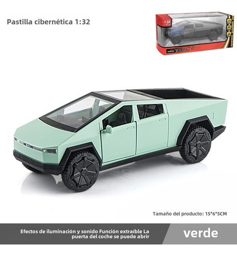 Camioneta Verde Lago Modelo 132 Juguete Para Niños