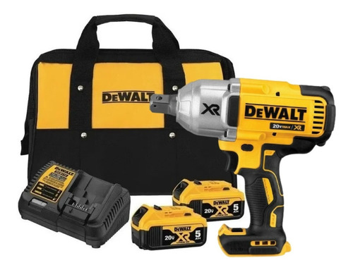 Chave De Impacto 3/4 20v Max Dcf897 Dewalt 2bat 5ah + Maleta