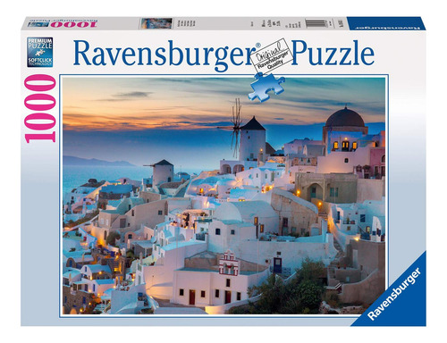 Ravensburger Rompecabezas Adultos: Atardecer Santorini