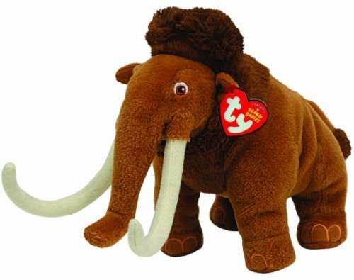 Ty Ice Age Beanie Babies Manny El Mamut Lanudo.