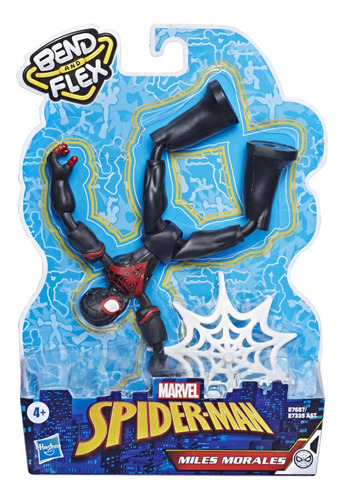 Marvel Spider-man Bend And Flex - Figura Miles Morales