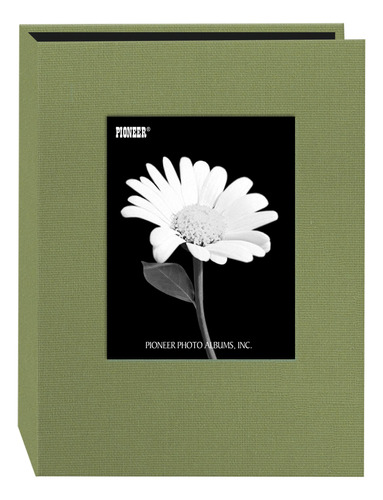 Album De Fotos: 24 Bolsillos, 5x7, Verde Salvia