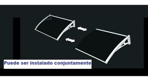 Alero Protector Para Ventanas Y Puertas De Policarbonato,