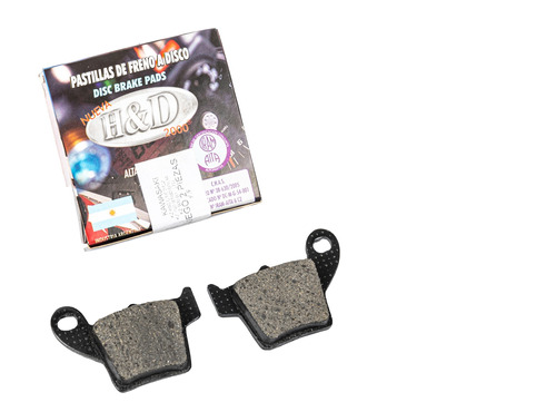 Jgo Pastillas De Freno Honda Cr 125/250 02-04 Trasera Hyd