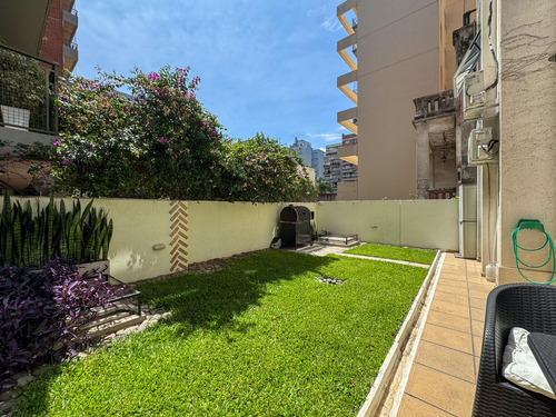 2 Ambientes En Villa Urquiza Con Jardin Propio