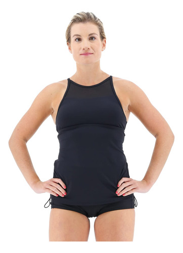 Camiseta Tankini Tessa Estandar Para Mujer Natacion Yoga