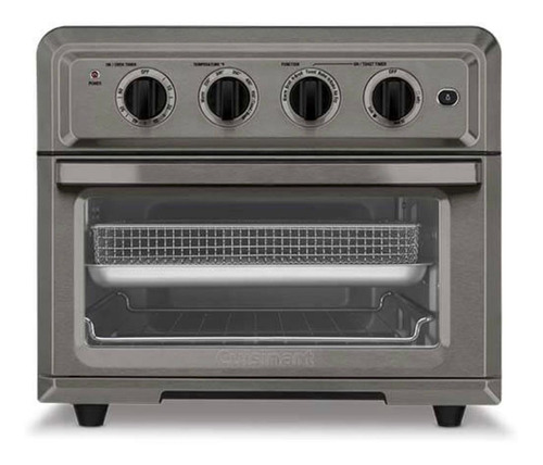 Horno de mesa eléctrico Cuisinart TOA-60 0.6ft³ black stainless 120V