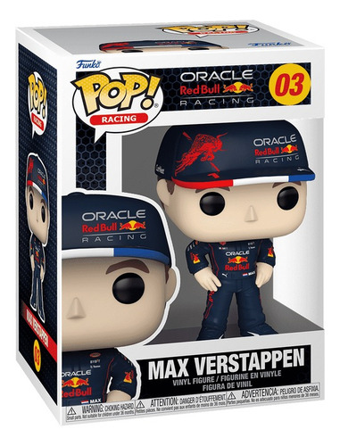 Funko Pop Oracle Red Bull Formula 1 Max Verstappen 03