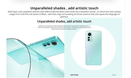 Xiaomi 12 Lite 5g 2203129g 8gb 128gb Dual Sim Duos