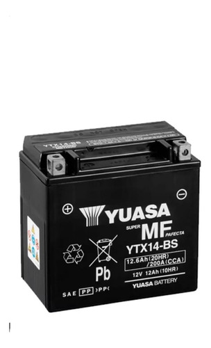 Batería Moto Yuasa Ytx14-bs Vzh